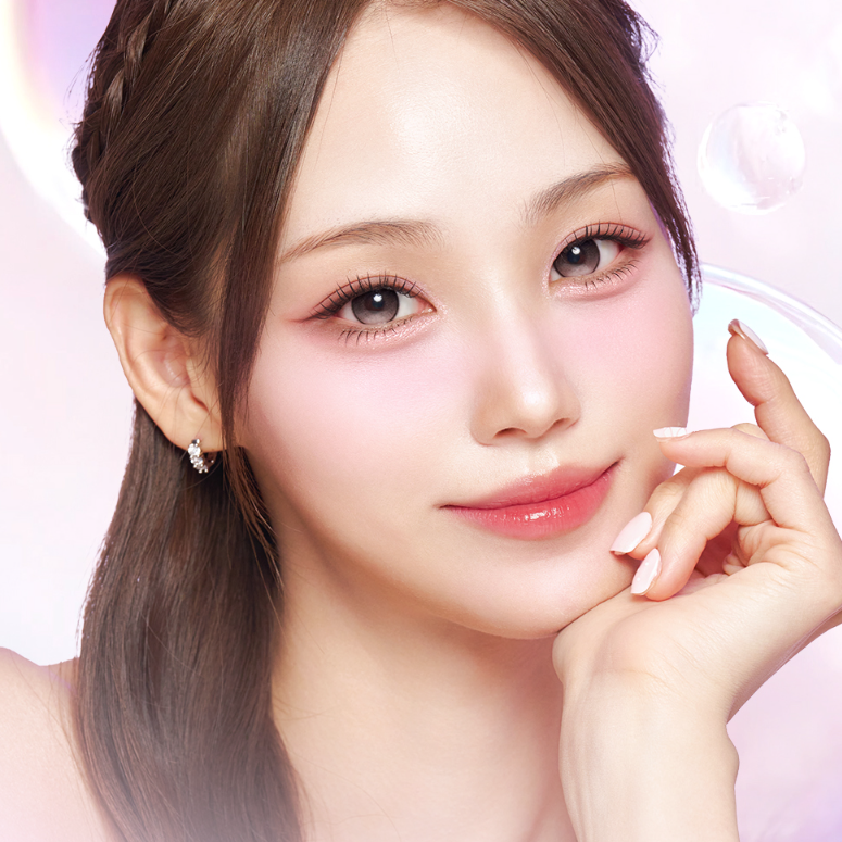 BIZEL MOCHA VEIL  / 1MONTH, 2PCS (C.A.S TECHNOLOGY)