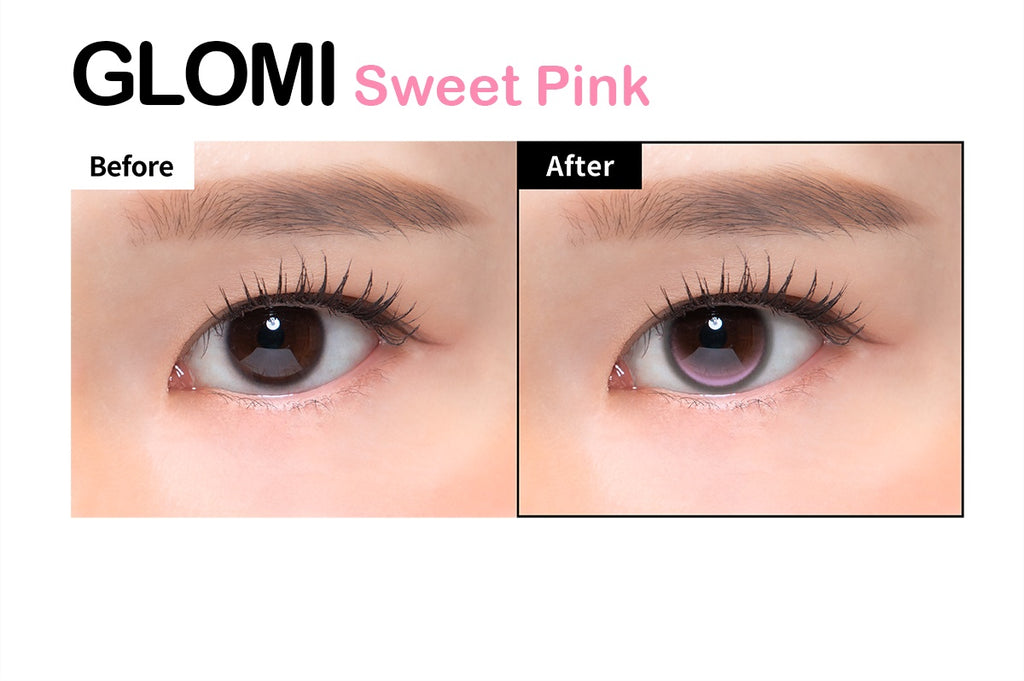 GLOMI SWEET PINK / 1MONTH, 2PCS (C.A.S TECHNOLOGY)