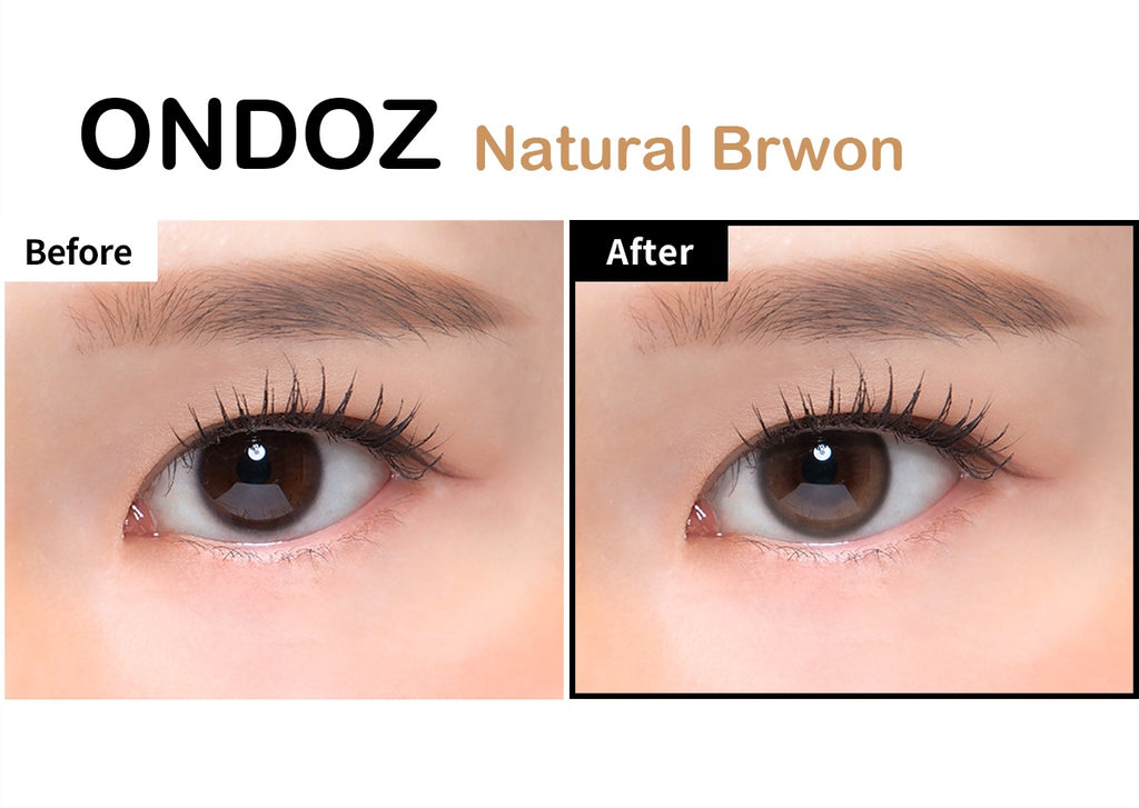 ONDOZ NATURAL BROWN / 1MONTH, 2PCS