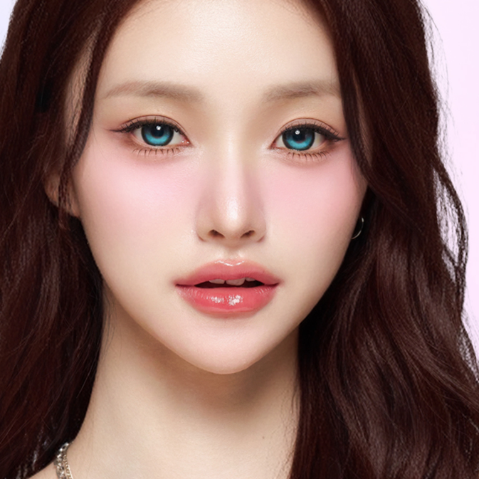 MEGA PUREBLE OCEAN BLUE / 1MONTH, 2PCS (C.A.S TECHNOLOGY)