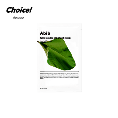 ABIB Mild Acidic pH Sheet Mask Heartleaf Fit 10P