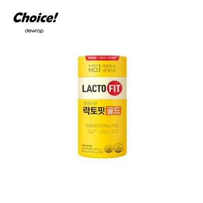 LACTO-FIT Probiotics Gold 30 Sticks 1-Month Supply