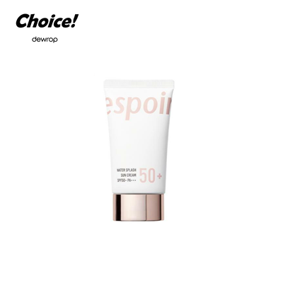 eSpoir Water Splash Sun Cream Set SPF50+/PA+++ 60ml + 20ml – Dewrop